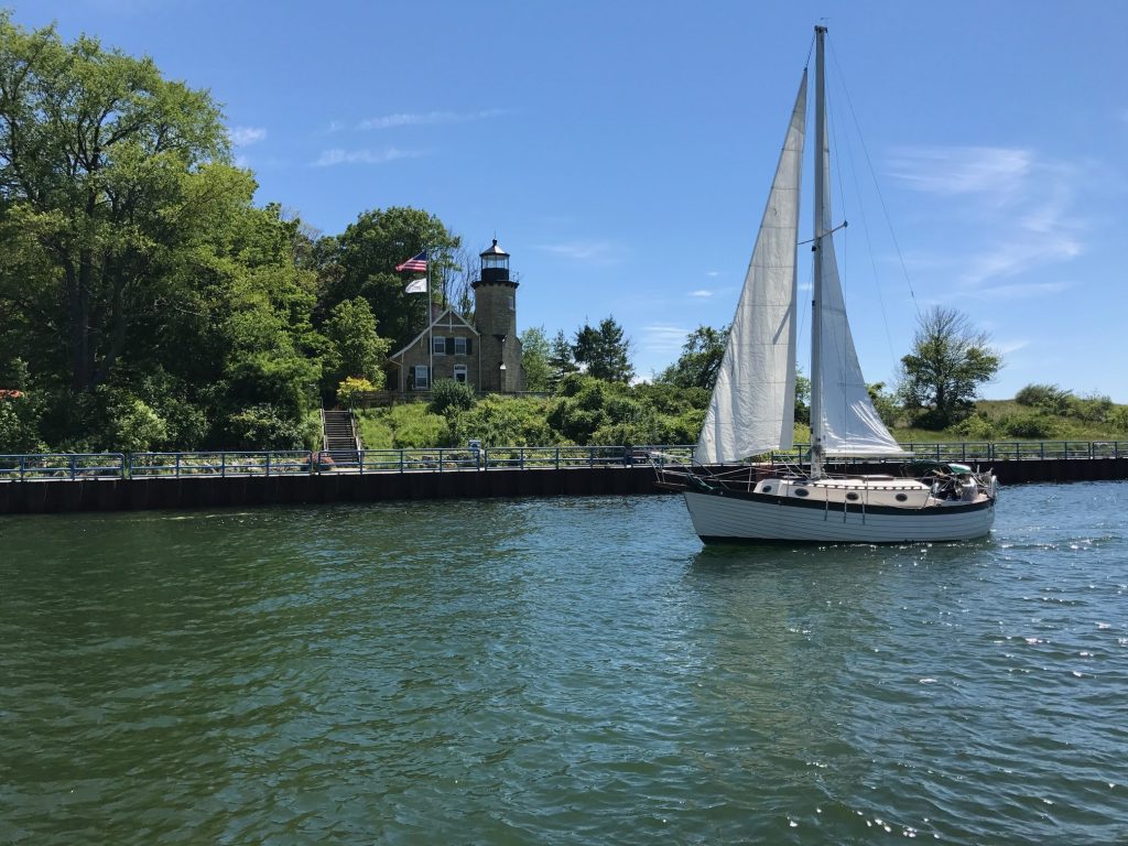 Sailing Michigan summer