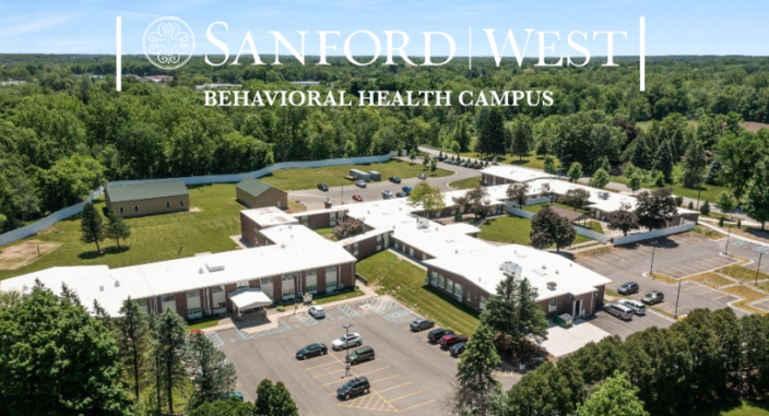 sanford west drone with logo