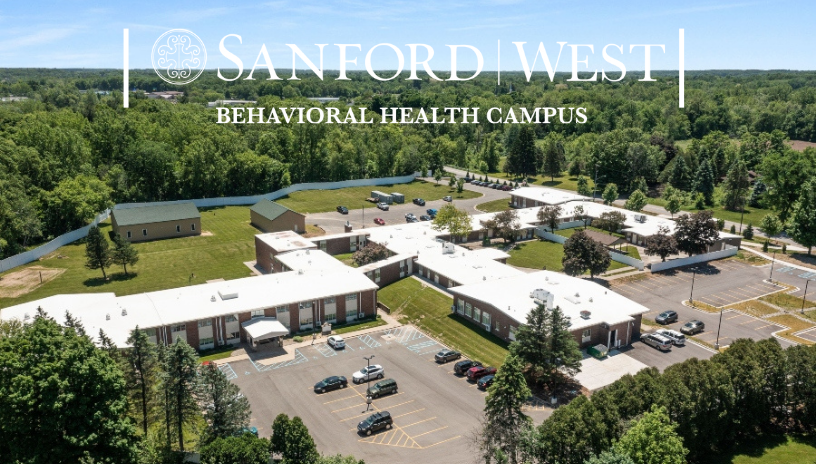 sanford west drone with logo