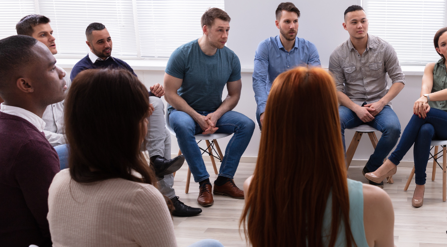 Intensive outpatient program group therapy