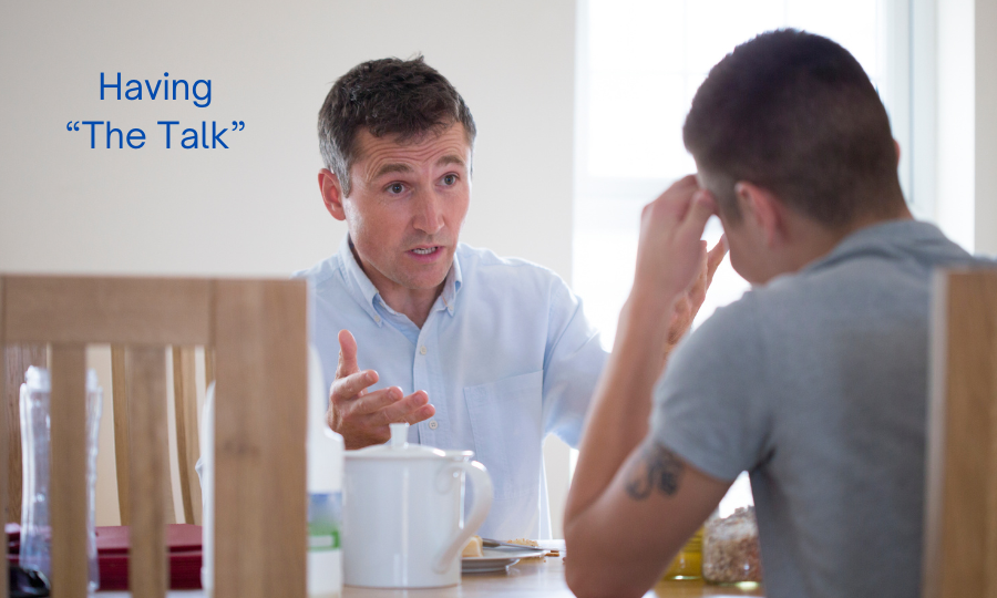 worried about a loved one's drinking man and son in serious talk