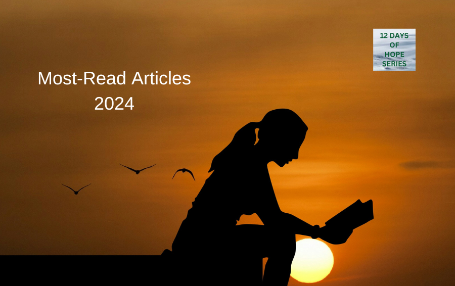 most-read articles woman reading on the beach as the sun goes down